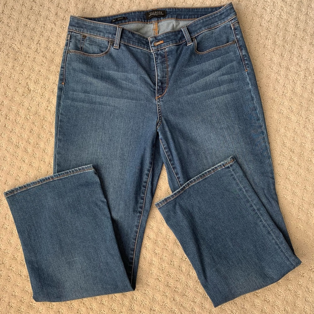 Talbots Flawless Five Pocket Jeans - size 14p
